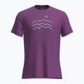 Koszulka trekkingowa męska icebreaker Merino 125 Cool-Lite Sphere Tee Across The Peaks passion