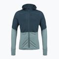 Bluza trekkingowa męska icebreaker Merino 200 RealFleece Descender Zip Hoodie abyss/blue ash/black