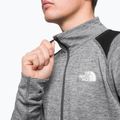 Bluza trekkingowa męska The North Face AO Midlayer FZ asphalt grey lghthtr/black 5