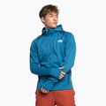 Bluza trekkingowa męska The North Face AO Midlayer FZ Hooded banff blue/monterey blue