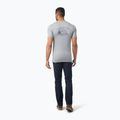 Koszulka trekkingowa męska Smartwool Wilderness Summit Graphic Tee Slim Fit light  grey heather 3