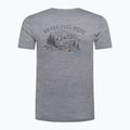 Koszulka trekkingowa męska Smartwool Wilderness Summit Graphic Tee Slim Fit light  grey heather 5