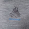 Koszulka trekkingowa męska Smartwool Wilderness Summit Graphic Tee Slim Fit light  grey heather 6