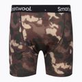 Bokserki termoaktywne męskie Smartwool Merino Print Boxer Brief Boxed dune blurred camo print 2