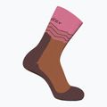 Skarpety damskie icebreaker Merino Hike+ Medium Crew Across the Peaks pop/carob 2