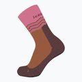 Skarpety damskie icebreaker Merino Hike+ Medium Crew Across the Peaks pop/carob 3