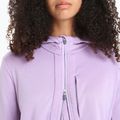 Bluza trekkingowa damska icebreaker Quantum III Zip Hood purple gaze 4