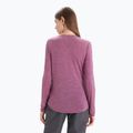 Longsleeve trekkingowy damski icebreaker Sphere II go berry 3