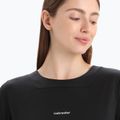Koszulka trekkingowa damska icebreaker Zoneknit black 4