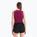 Koszulka termoaktywna damska icebreaker Zoneknit Cropped Bra-Tank purple gaze 3