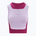 Tank top termoaktywny damski icebreaker Zoneknit Cropped Bra-Tank purple gaze 6