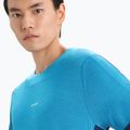 Koszulka trekkingowa męska icebreaker Zoneknit geo blue 5