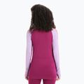 Bluza termoaktywna damska icebreaker 125 Zoneknit Crewe purple gaze 3
