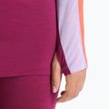 Bluza termoaktywna damska icebreaker 125 Zoneknit Crewe purple gaze 6