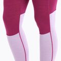 Spodnie termoaktywne damskie icebreaker 125 Zoneknit purple gaze 5