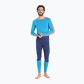 Bluza termoaktywna męska icebreaker 125 Zoneknit Crewe geo blue 2