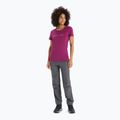 Koszulka trekkingowa damska icebreaker Tech Lite II Moon Phase go berry 2