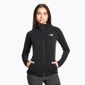 Bluza trekkingowa damska The North Face AO Full Zip Hoodie black/asphalt grey