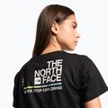 Koszulka trekkingowa damska The North Face Foundation Graphic black/gardenia white 3