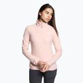 Bluza damska The North Face 100 Glacier 1/4 Zip pink moss