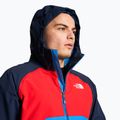 Kurtka przeciwdeszczowa męska The North Face Stratos super sonic blue/fiery red/summit navy 3