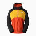 Kurtka przeciwdeszczowa męska The North Face Stratos rustet bronze/arrowwood yellow/black 5