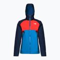 Kurtka przeciwdeszczowa męska The North Face Stratos super sonic blue/fiery red/summit navy 7