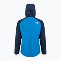 Kurtka przeciwdeszczowa męska The North Face Stratos super sonic blue/fiery red/summit navy 8