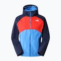 Kurtka przeciwdeszczowa męska The North Face Stratos super sonic blue/fiery red/summit navy 6