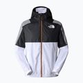 Kurtka przeciwwiatrowa męska The North Face Mountain Athletics Wind Full Zip white/asphalt grey 6