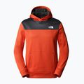 Bluza męska The North Face Reaxion Fleece P/O Hoodie rustet bronze/ asphalt grey 5