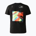 Koszulka trekkingowa męska The North Face Foundation Graphic black/retro orange 2