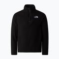 Bluza polarowa dziecięca The North Face Glacier Fleece 1/4 Zip black