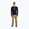 Longsleeve męski icebreaker Merino 200 Oasis Crewe SkiingYeti midnight navy 4