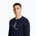Longsleeve męski icebreaker Merino 200 Oasis Crewe SkiingYeti midnight navy 6