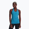 Koszulka treningowa damska Under Armour HeatGear Armour Racer capri/metallic silver
