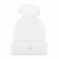 Czapka zimowa damska Under Armour Halftime Ribbed Pom white/white/ghost gray 5