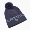 Czapka zimowa męska Under Armour UA Halftime Fleece Pom tempered steel/aurora purple/yellow ray 4