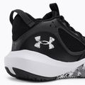 Buty do koszykówki dziecięce Under Armour GS Lockdown 6 deep black 8