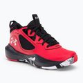 Buty do koszykówki dziecięce Under Armour GS Lockdown 6 red/black/white