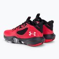 Buty do koszykówki dziecięce Under Armour GS Lockdown 6 red/black/white 3