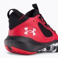 Buty do koszykówki dziecięce Under Armour GS Lockdown 6 red/black/white 8