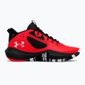 Buty do koszykówki dziecięce Under Armour GS Lockdown 6 red/black/white 11