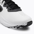 Buty do koszykówki męskie Under Armour Lockdown 6 white/jet gray/black 7