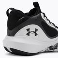 Buty do koszykówki męskie Under Armour Lockdown 6 white/jet gray/black 8