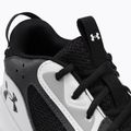 Buty do koszykówki męskie Under Armour Lockdown 6 white/jet gray/black 9