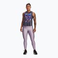 Legginsy treningowe damskie Under Armour Project Rock HG Ankle purple luxe 2