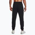 Spodnie treningowe męskie Under Armour Essential Fleece Joggers black/white 3