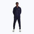 Bluza męska Under Armour Essential Fleece FZ Hood midnight navy/white 2