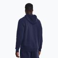 Bluza męska Under Armour Essential Fleece Hoodie midnight navy/white 3